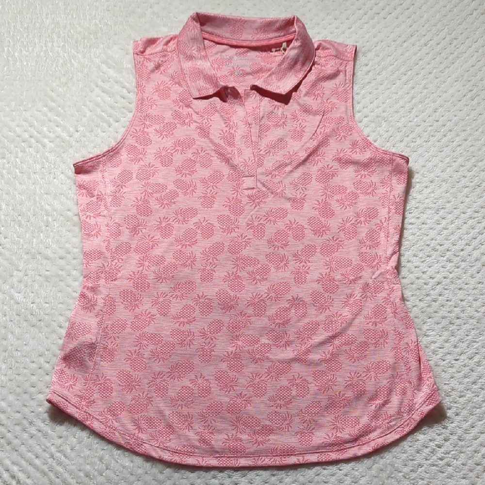 Tommy Bahama Palm Coast Jacquard Sleeveless Top